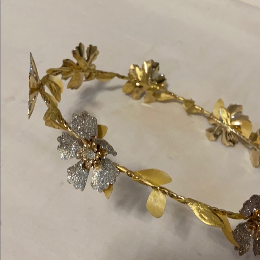 Golden Flower Crown